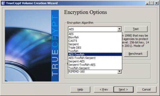 truecrypt - ingyenes titkosító program