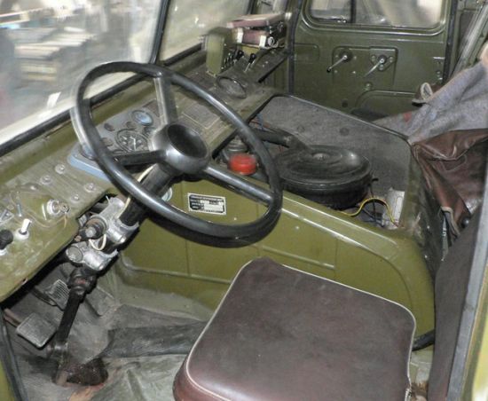 gaz 66 belső