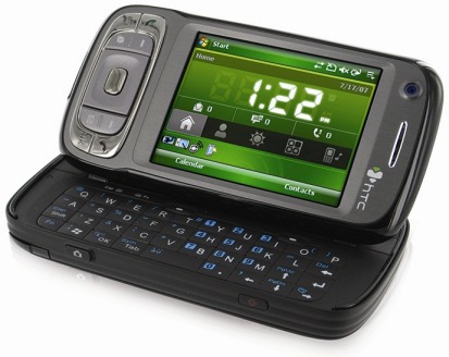 HTC TyTN II Kaiser kinyitva