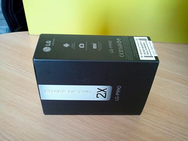 Lg optimus 2x elado oldalról
