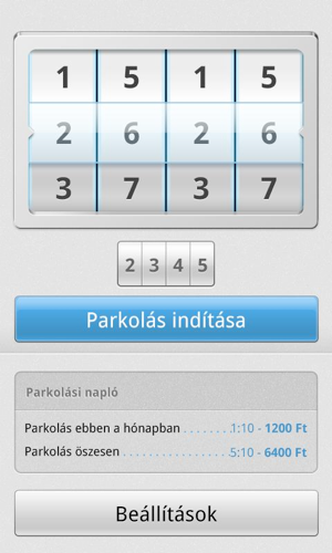 parkolóóra 2