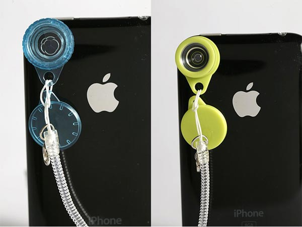 iPhone -hoz trükkös lencsék