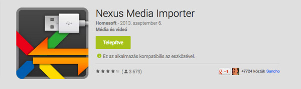 Nexus media importer