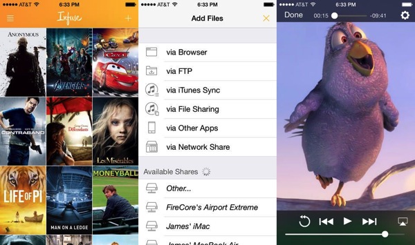Infuse 2 - ipad movie player