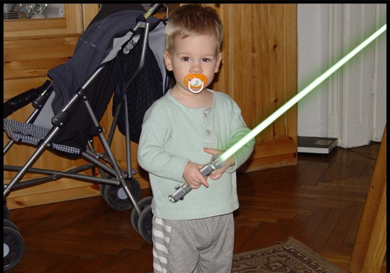 Peti és a lézerkard Peti és a lézerkard