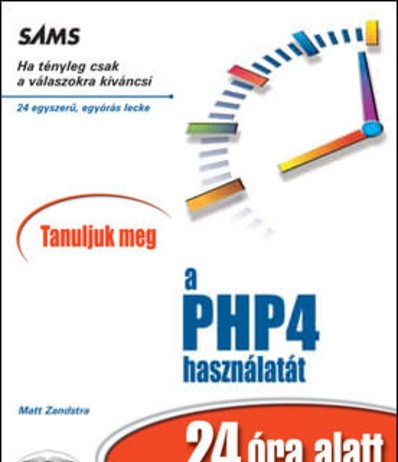 PHP 24 óra alatt könyv PHP 24 óra alatt