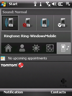 HTC Today Plugin screenshot