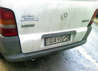 Érdekes rendszám Érdekes rendszám