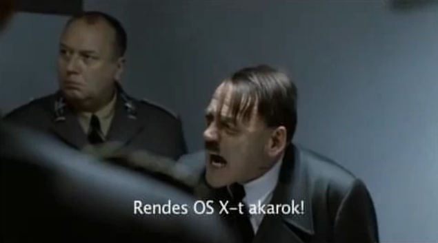 Hitler és az iPad Hitler és az iPad