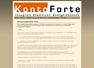 2013-as új adók (KATA, KIVA)