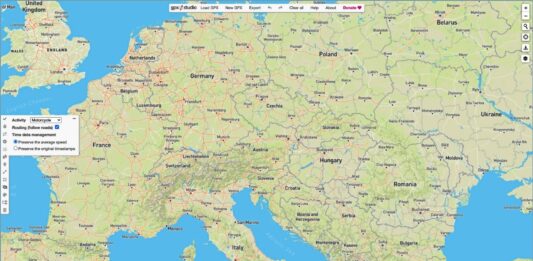 Motoros túratervező páros: OsmAnd és GPX.studio