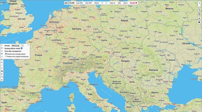 Motoros túratervező páros: OsmAnd és GPX.studio