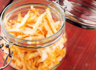 Narancshéj kandírozása házilag Narancshéj kandírozása házilag